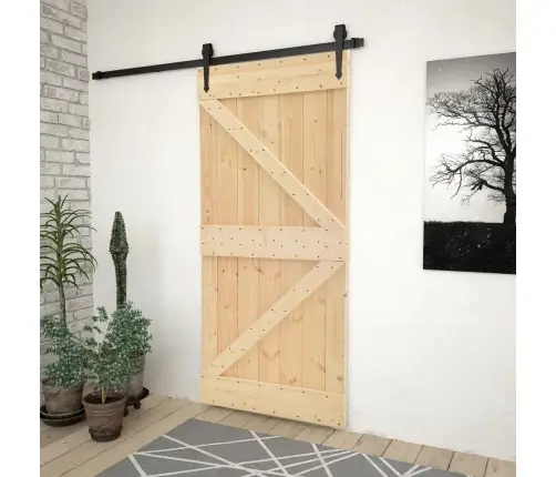 Uks 90 X 210 cm Männipuit