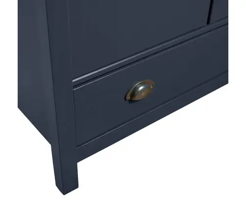 2 Uksega Garderoob "Hill", Hall 89X50X170 cm Männipuit