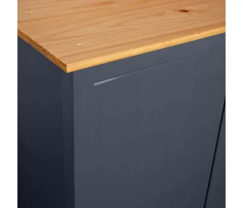 2 Uksega Garderoob "Hill", Hall 89X50X170 cm Männipuit