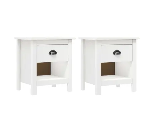 Naktsskapīši Hill, 2 Gab., 46X35X49,5 Cm, Priedes Koks Vidaxl Naktsskapīši Hill, 2 Gab., 46X35X49,5 Cm, Priedes Koks Vidaxl