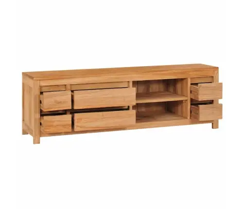 Tv Skapītis, 115X30X40 Cm, Masīvs Tīkkoks Vidaxl Tv Skapītis, 115X30X40 Cm, Masīvs Tīkkoks Vidaxl