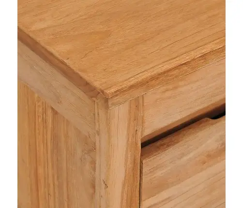 Tv Skapītis, 100X30X35 Cm, Masīvs Tīkkoks Vidaxl