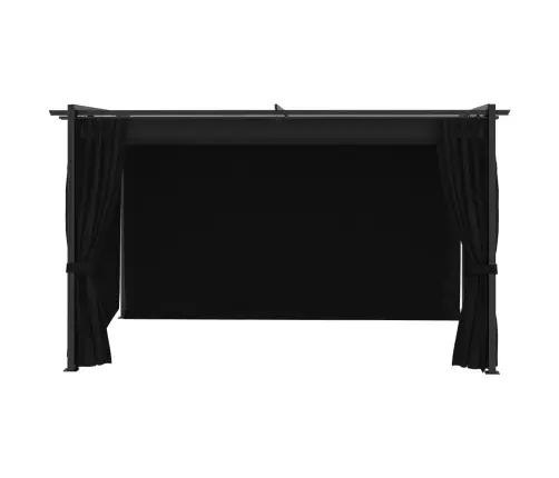 Dārza Nojume, 4X3 M, Antracītpelēka Vidaxl