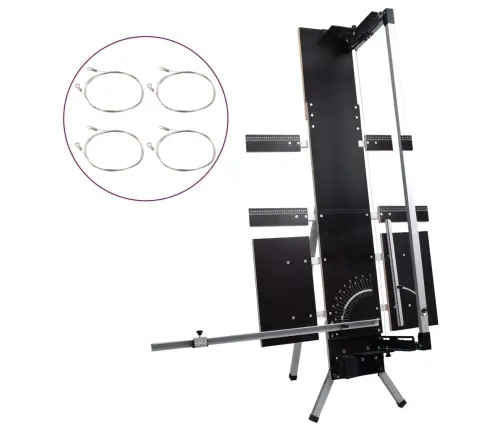 Vahtplasti Lõikur Alumminiumjalgadega 200 W