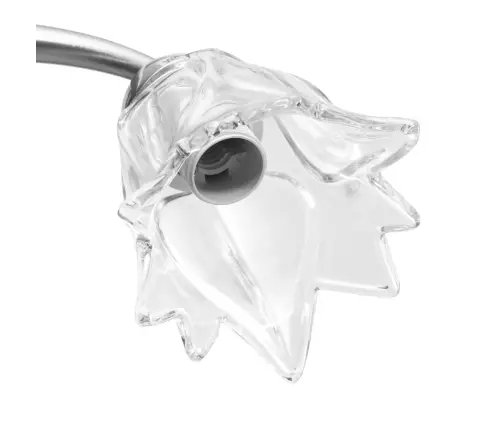 Laelamp Läbipaistvate Klaasist Varjudega 3 E14 Pirni, Tulp