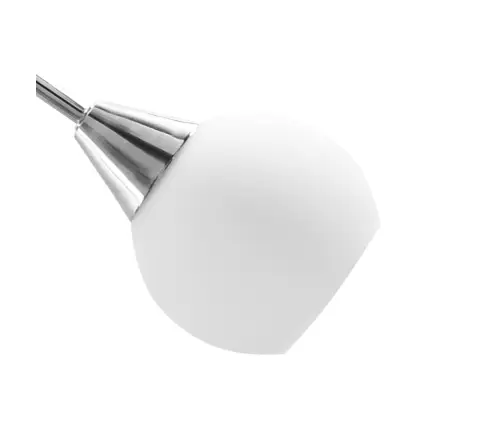 Griestu Lampa Ar Keramikas Abažūriem, 5 E14 Spuldzes, Balta Vidaxl