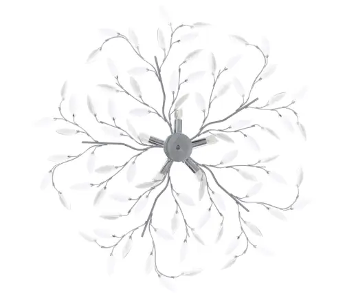 Griestu Lampa, Akrila Lapiņas, 5 E14 Spuldzes, Balta Vidaxl