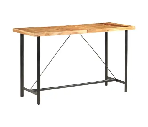 Baro Baldų Komplektas, 9D., Akacijos Ir Perdirbta Mediena, Oda