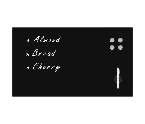 Seinakinnitusega Magnettahvel, Klaas 120 X 60 Cm