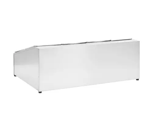 Toiduplaadi Hoidja 8 Gn 1/6 Panniga, Roostevaba Teras