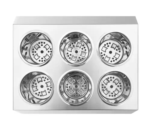 Söögiriistade Hoidja, 6 Resti, Kandiline, Roostevaba Teras