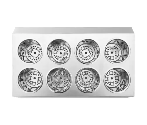 Söögiriistade Hoidja, 8 Resti, Kandiline, Roostevaba Teras