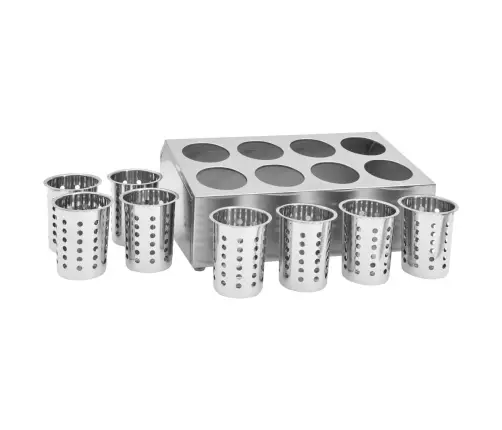 Söögiriistade Hoidja, 8 Resti, Kandiline, Roostevaba Teras