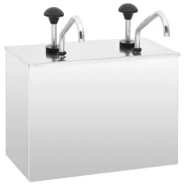 Mērču Dispensers, 2 X 3,5 L, Nerūsējošs Tērauds Vidaxl