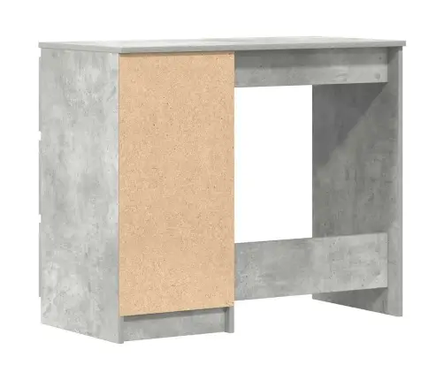 Rakstāmgalds, Betonpelēks, 90X45X76 Cm, Inženierijas Koks Vidaxl