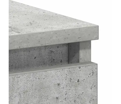 Rakstāmgalds, Betonpelēks, 90X45X76 Cm, Inženierijas Koks Vidaxl