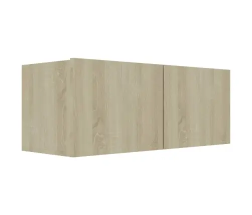 Tv Skapītis, Ozolkoka Krāsa, 80X30X30 Cm, Inženierijas Koks Vidaxl