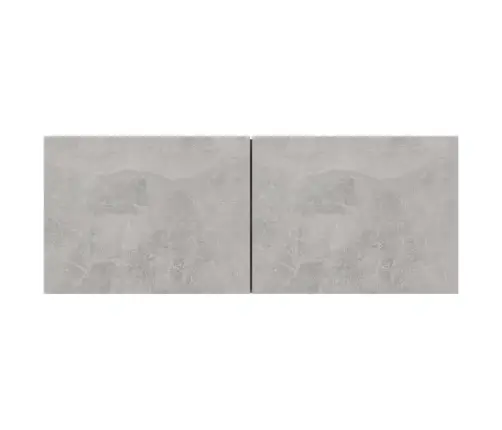 Tv Skapītis, Betona Pelēks, 80X30X30 Cm, Inženierijas Koks Vidaxl