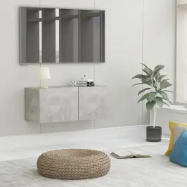 Telerikapp, Betoonhall, 80 X 30 X 30 cm Tehispuit