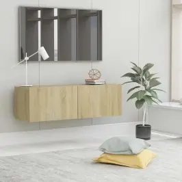 Tv Skapītis, Ozolkoka Krāsa, 100X30X30 Cm, Inženierijas Koks Vidaxl