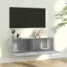 Tv Skapītis, Betona Pelēks, 100X30X30 Cm, Inženierijas Koks Vidaxl