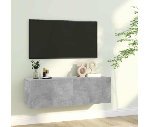Telerikapp, Betoonhall, 100 X 30 X 30 cm Tehispuit