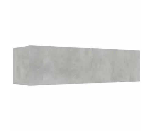 Tv Skapītis, Betonpelēks, 120X30X30 Cm, Inženierijas Koks Vidaxl