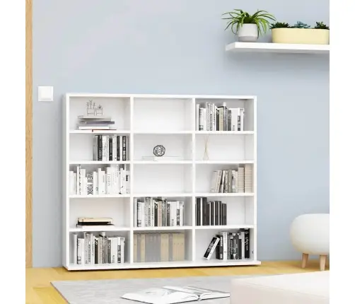 Cd-Kapp, Valge, 100 X 23 X 89,5 cm Tehispuit