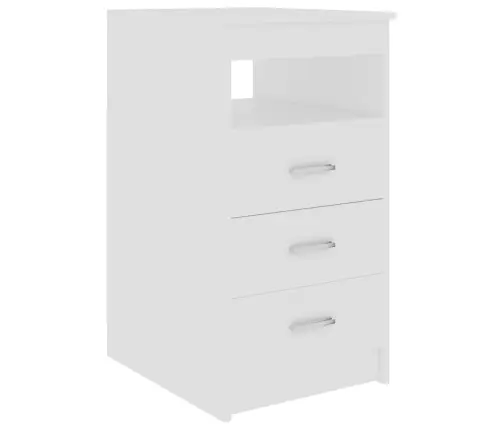 Kummut, Valge 40 X 50 X 76 cm Tehispuit