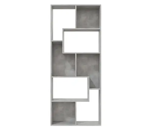 Raamaturiiul, Betoonhall, 67 X 24 X 161 cm Puitlaastplaat