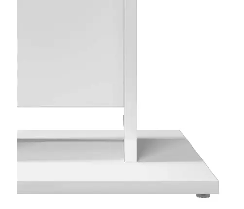 Bistro Galds, Balts, 60X60X75 Cm, Inženierijas Koks Vidaxl