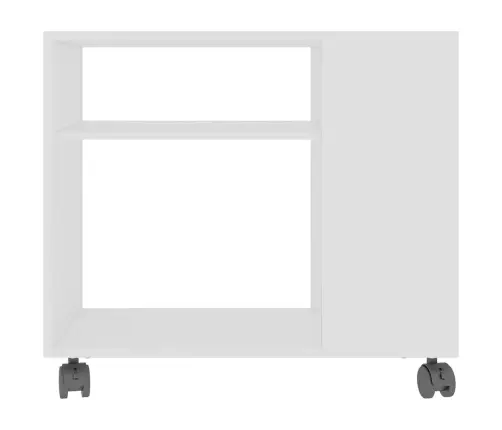 Lisalaud, Valge, 70 X 35 X 55 Cm Tehispuit