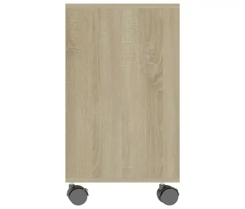 Šoninis Staliukas, Ąžuolo Spalvos, 70X35X55cm Mediena