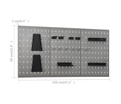 Darbastalis Su 3 Sieninėmis Plokštėmis (145344+145351)