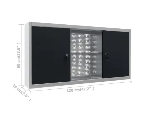 Darbastalis Su 3 Sieninėmis Plokštėmis Ir 1 Skyriumi