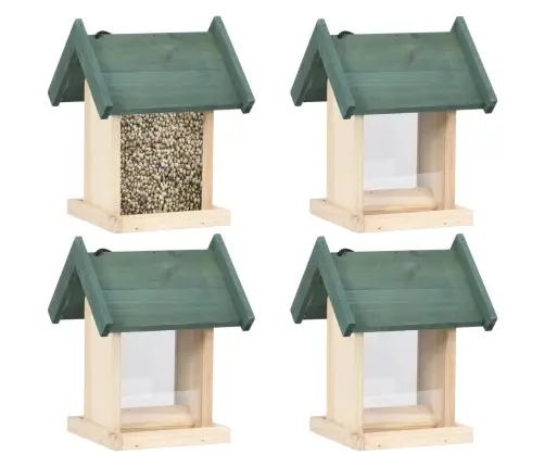 Putnu Barotavas, 4 Gab., Egles Koks Vidaxl