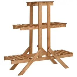 Augu Statīvs, 83X25X83 Cm, Egles Koks Vidaxl