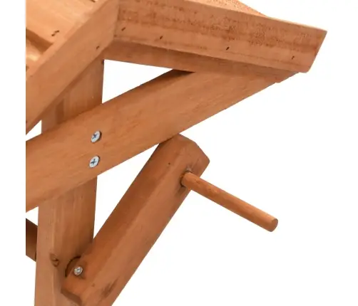 Dārza Puķu Kaste Akas Formā, 40X40X84 Cm, Egles Koks Vidaxl