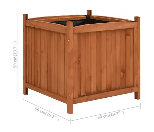 Taimelavad 2 Tk 50 X 50 X 50 cm Nulupuit