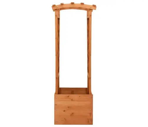 Treliažas Su Vazonu Ir Arka, 49X39X130cm Eglės Mediena