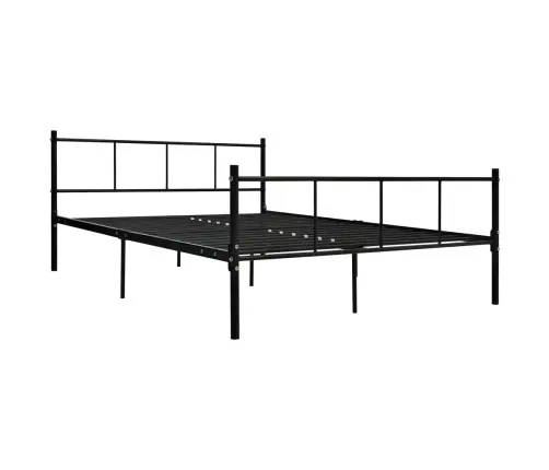 Voodiraam Must, Metallist 160 X 200 Cm