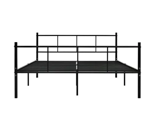 Voodiraam Must, Metallist 160 X 200 Cm