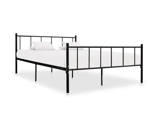 Lovos Rėmas, Juodos Spalvos, 180X200cm Metalas