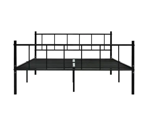 Lovos Rėmas, Juodos Spalvos, 180X200cm Metalas