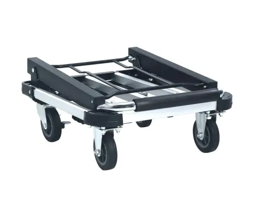 Salokāmi Kravas Ratiņi, 150 Kg, Alumīnijs, Sudrabaina Krāsa   Vidaxl