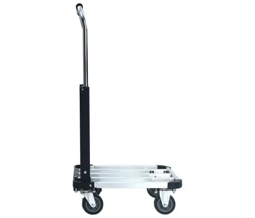 Salokāmi Kravas Ratiņi, 150 Kg, Alumīnijs, Sudrabaina Krāsa   Vidaxl