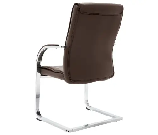 Gembinė Biuro Kėdė, Rudos Spalvos, Dirbtinė Oda