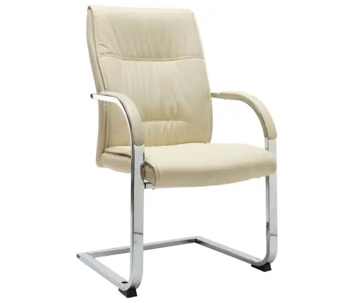 Gembinė Biuro Kėdė, Kreminės Spalvos, Dirbtinė Oda