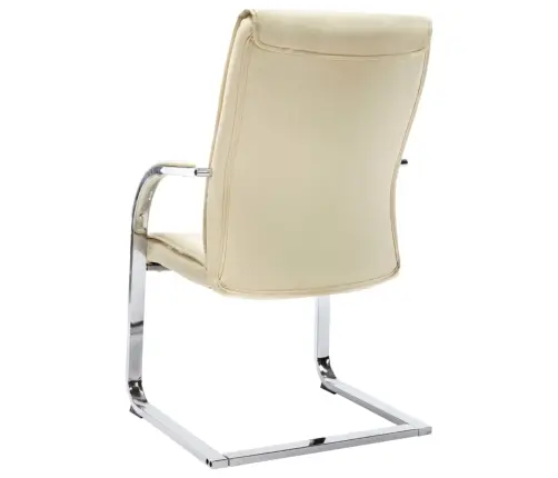 Gembinė Biuro Kėdė, Kreminės Spalvos, Dirbtinė Oda