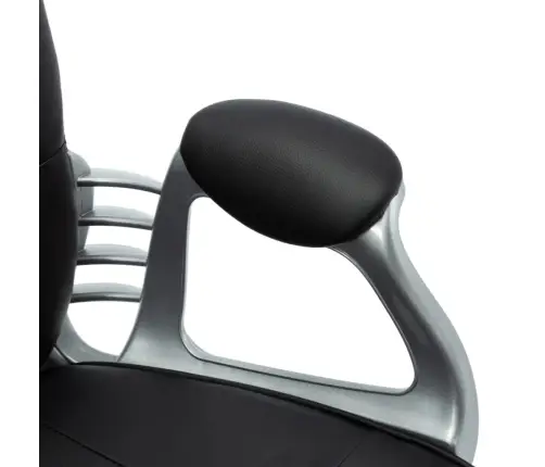 Biroja Krēsls, Melna Mākslīgā Āda  Vidaxl